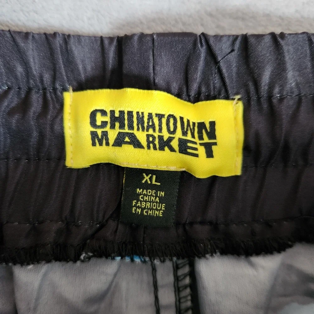 Chinatown Market Global Heat Map Nylon Shorts XL World Map Streetwear Gorpcore